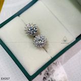  EX057 5mm Bông tai hoa cánh nhọn 