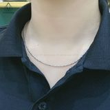  NC180 Dây chuyền bi trụ trơn xen kẽ móc máy 