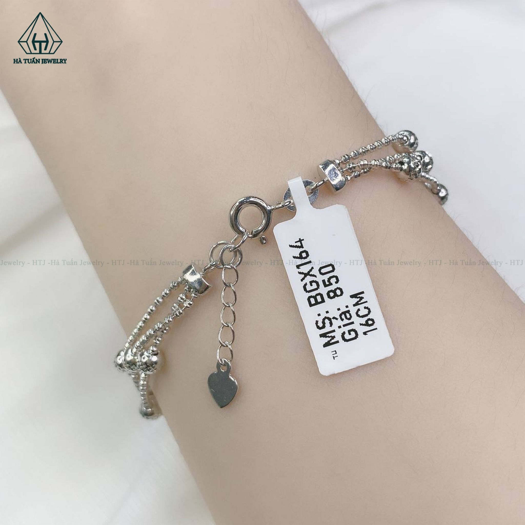  BGX164 Lắc tay 3 dây 