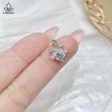  P368 Mặt dây nơ đính viên đá cz 