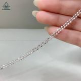  NCX102 dây chuyền bi tròn nhỏ 2mm 