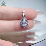  P317 Mặt dây chuyền giọt nước đá 