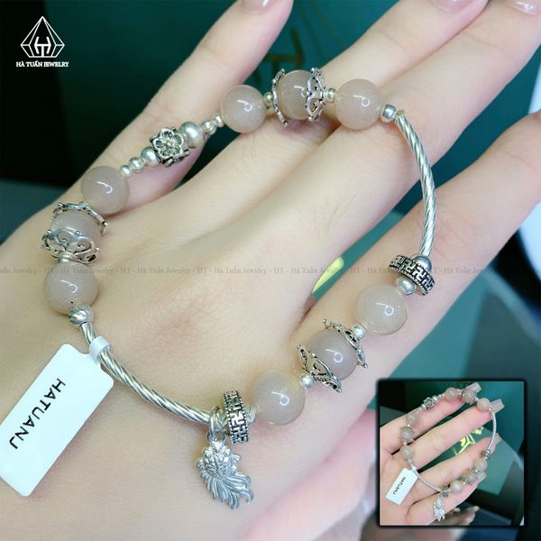  SC074 VÒNG ĐÁ MẶT TRỜI MIX CHARM 