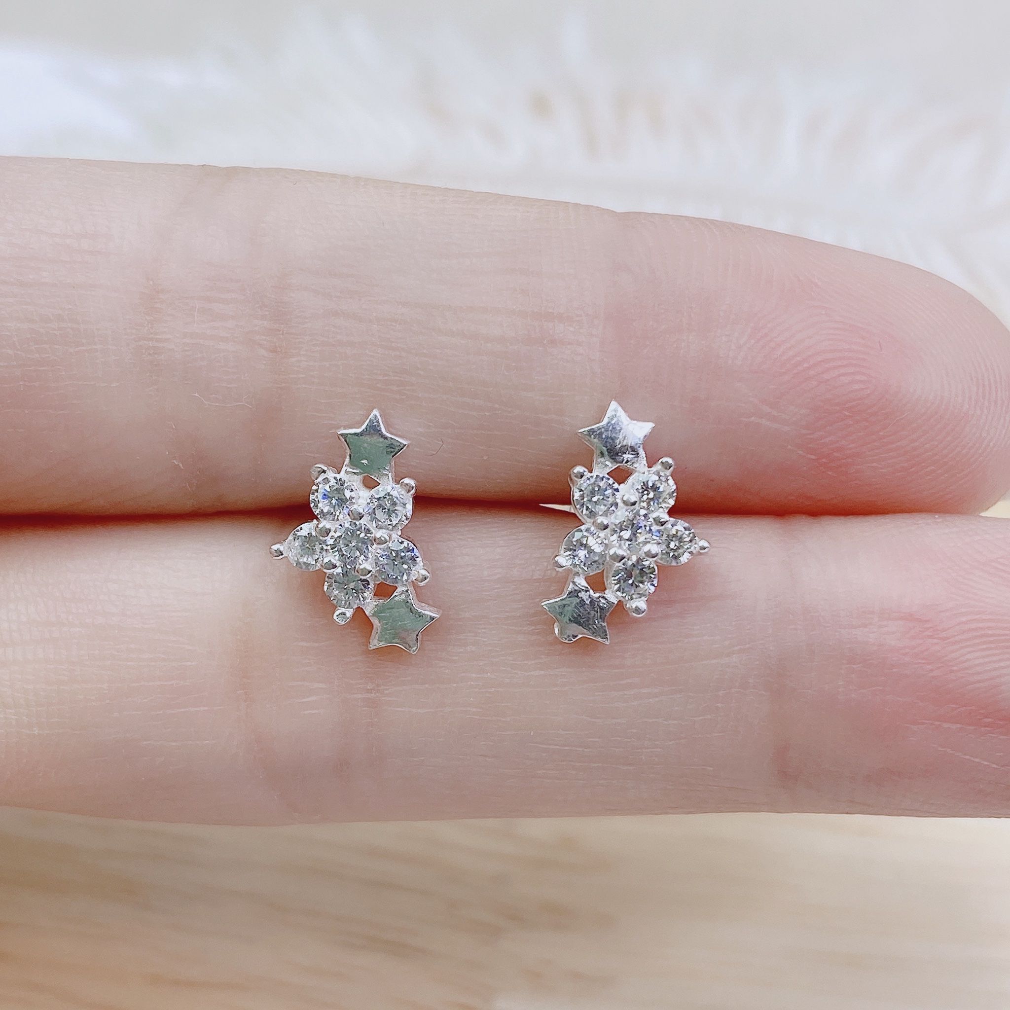  E889 Bông tai hoa sao 