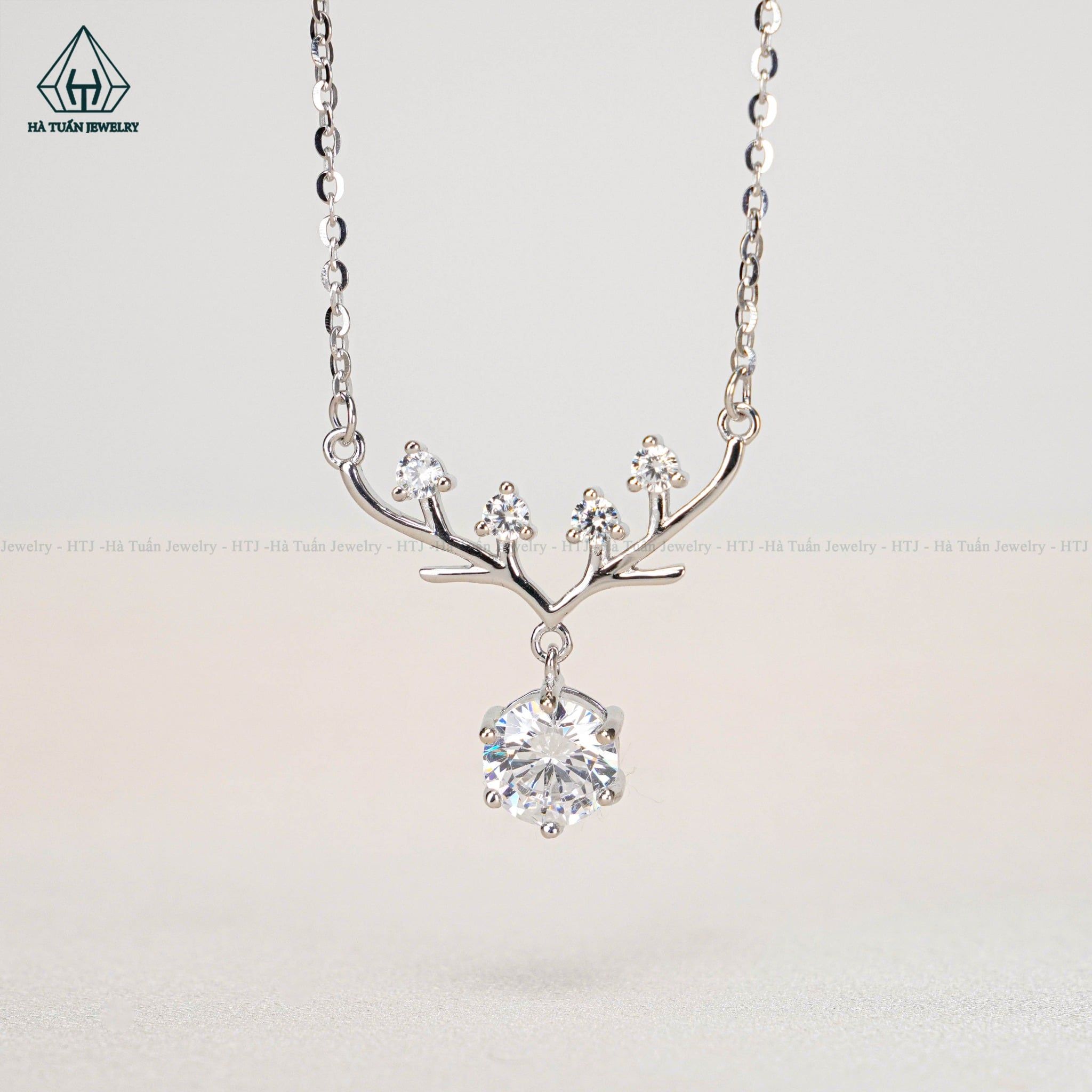  N554 Dây mặt liền sừng đá treo 