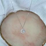  Dây chuyền tròn đá N431 