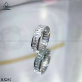  RX250 Nhẫn Full 1 hàng Baguette 