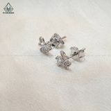  E002 Bông tai cỏ ba lá 