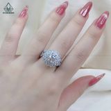  RX469 6.5mm Nhẫn nữ đài hoa 