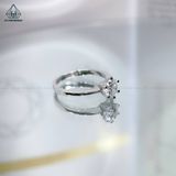  RX220 7mm Nhẫn 6 chấu viền khía 