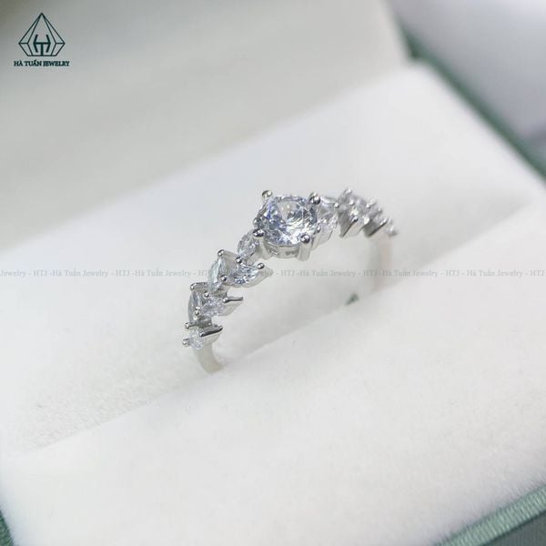  R926 4.5mm nhẫn hoa lá 