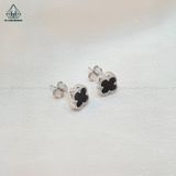  E013 Bông tai VAN đen 