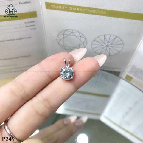 P249 Mặt dây thỏ đá 6-10mm