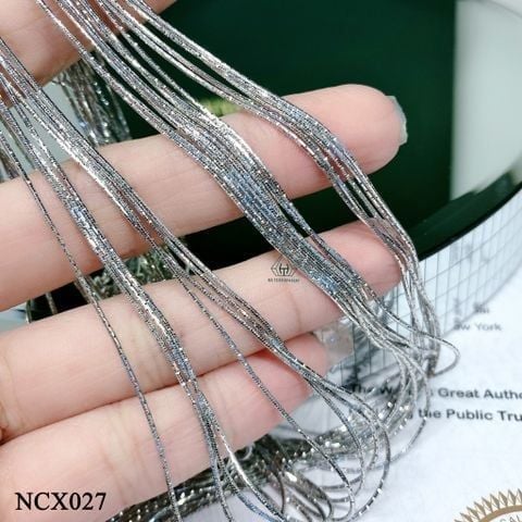  NCX027 0.8mm Dây chuyền mì khía 