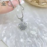  PX143 4mm Mặt dây phối baguette 