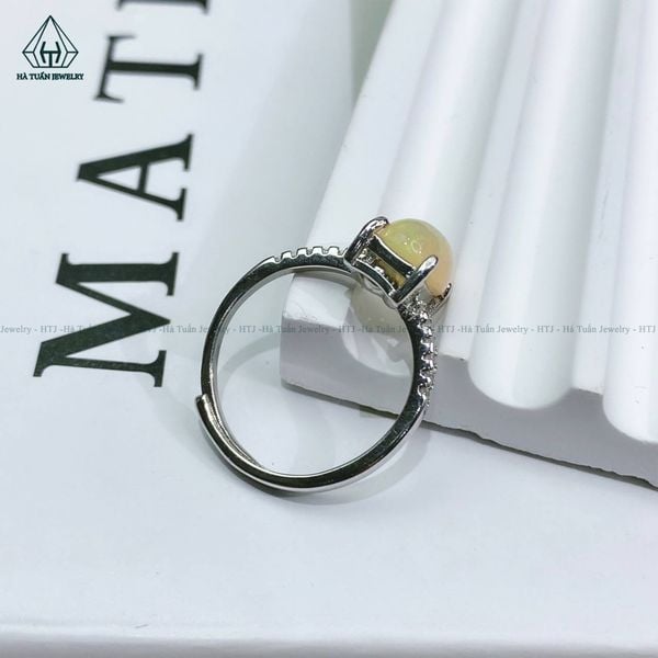  RS017 NHẪN ĐÁ OPAL 