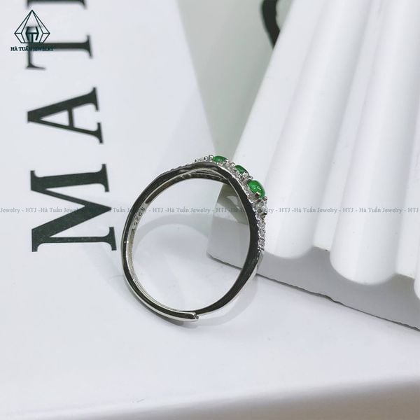  RS029 NHẪN ĐÁ NGỌC PHỈ THUÝ 