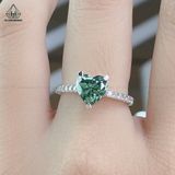  Moissanite Heart - MHG 