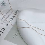  NC179 Dây chuyền xi vàng hồng 