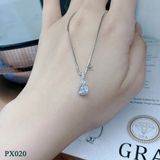  PX020 6mm Mặt dây đá 