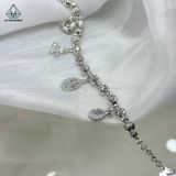  BGX177 Lắc tay charm túi tiền, giỏ, bướm 