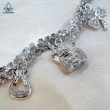  B848 Lắc tay pháo hoa 3 charm 