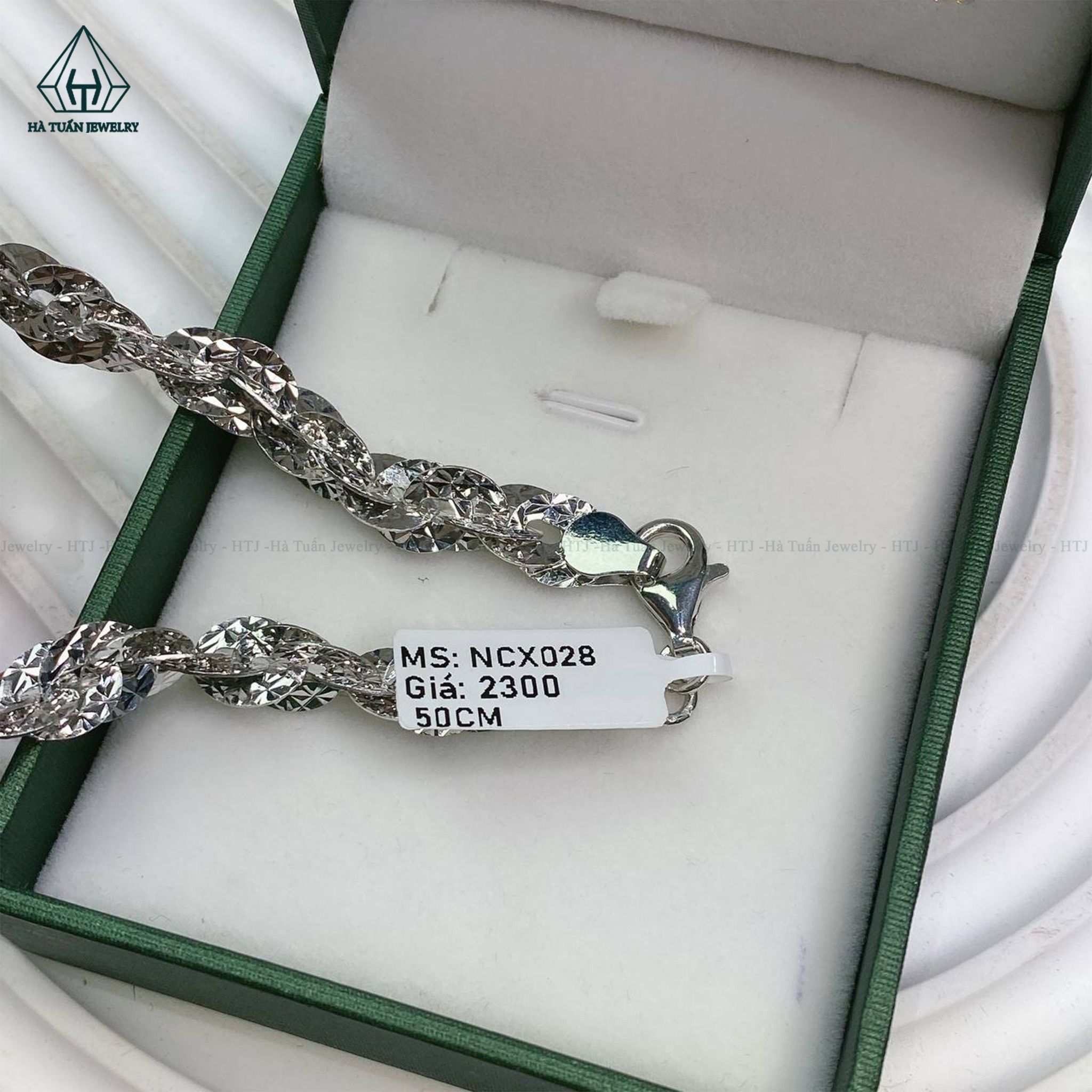  NCX028 8mm Dây chuyền tròn xoắn 