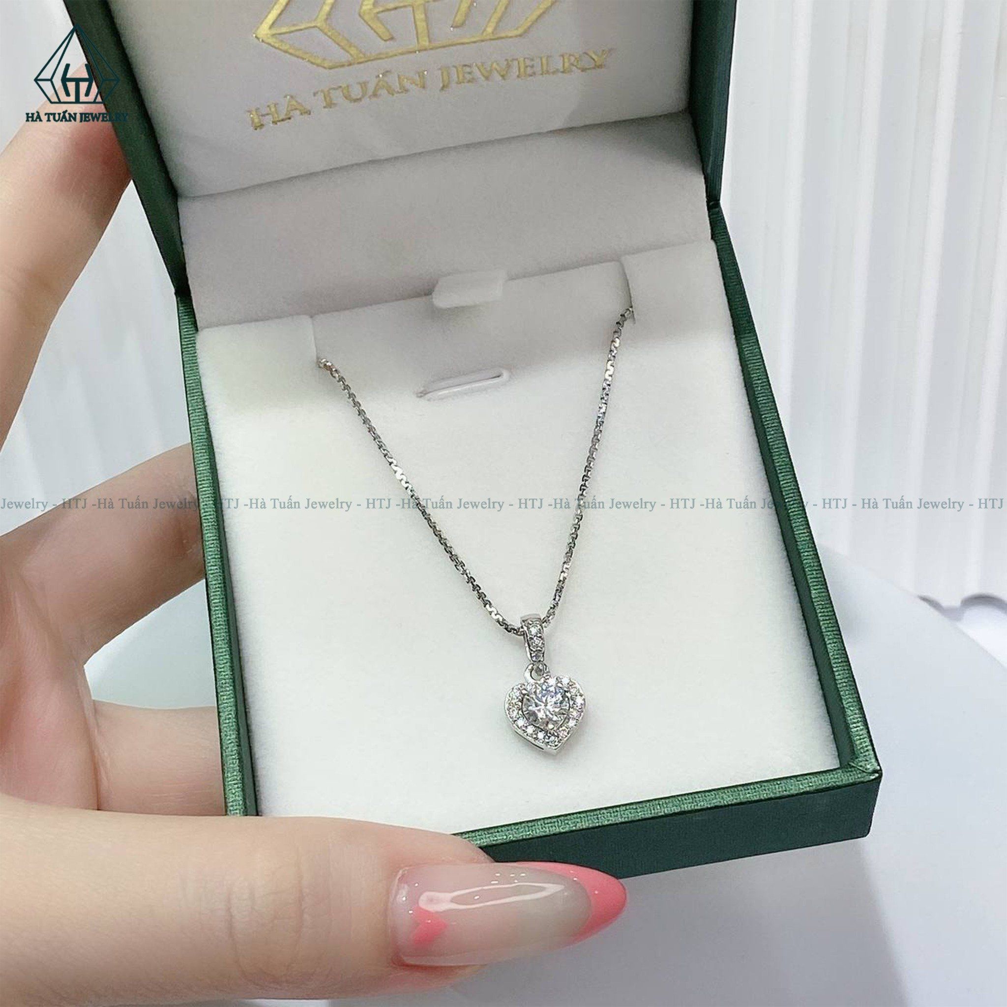  PX079 5mm Mặt dây trái tim 