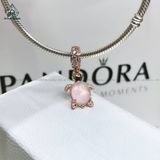  C398 Charm treo con rùa hồng 