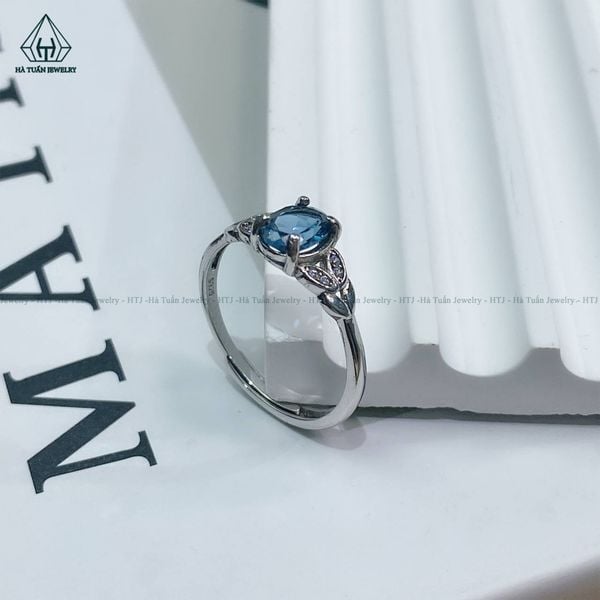  RS012 NHẪN ĐÁ TOPAZ 