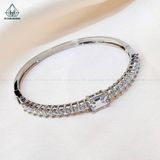 BGX151 Vòng cứng đính đá gai phối mặt đá 