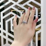  RX275 7mm Nhẫn nữ viền hoa 