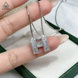  PX155 Mặt chữ H phối baguette 