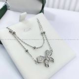  A335 Lắc chân đôi nơ đôi lớn 