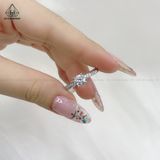  RX381 5.4mm Nhẫn nữ đai bắt chéo 