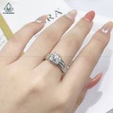  RX385 5mm Nhẫn nữ mặt vuông 