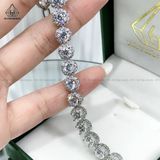  BGX087 Lắc tay full đá CZ 8mm 