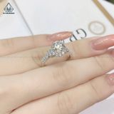  RX376 6.5mm Nhẫn nữ mặt tròn 