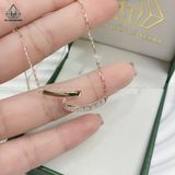  N513 Dây chuyền mặt thanh xoắn 