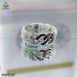  RMX129 Nhẫn nam cuban 