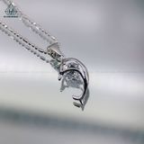  P310 Mặt dây chuyền cá heo 