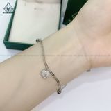  A352 Lắc chân ổ khoá trái tim 