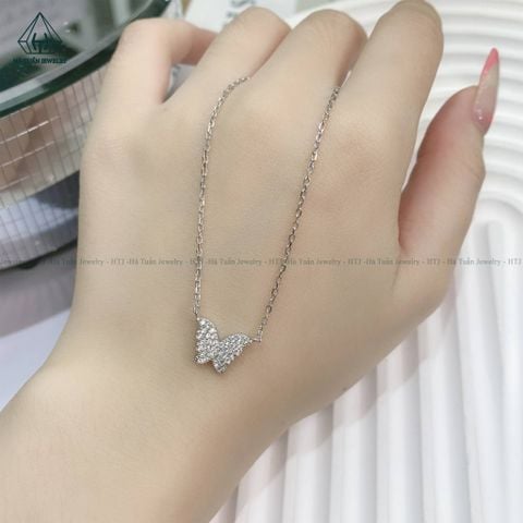 N343 Dây chuyền bướm đá