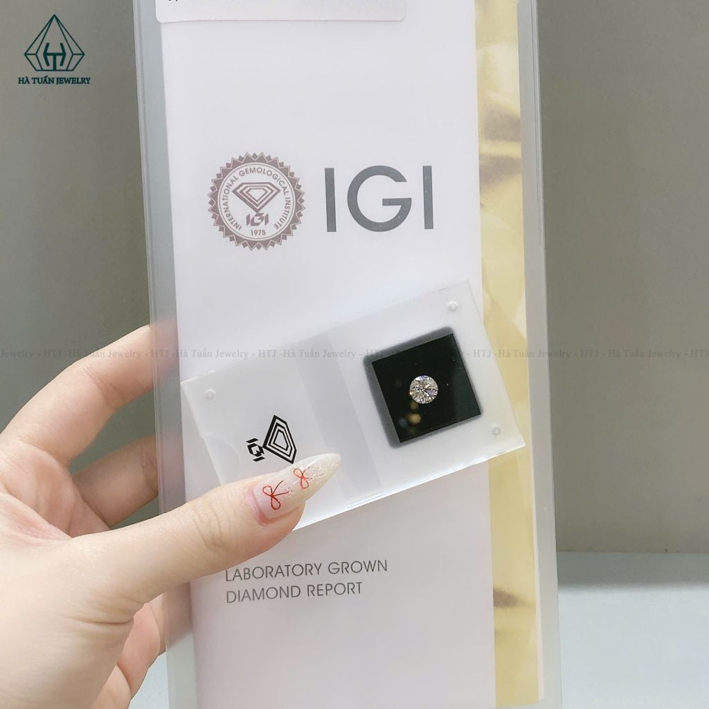LDI72 Kim cương nuôi cấy 7.2mm-IGI LG617470506