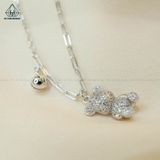  N532 Dây mặt liền gấu treo bi 