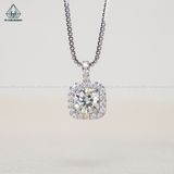  PX082 6mm Mặt halo vuông 