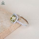  RG216 VT14K Cushion Yellow 5.5*6.5 