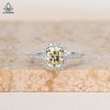  RG216 VT14K Cushion Yellow 5.5*6.5 