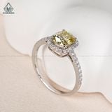  RG216 VT14K Cushion Yellow 5.5*6.5 