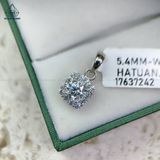  PX160 5.4mm Mặt dây vuông đá 